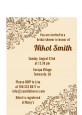 Beige & Brown - Bridal Shower Petite Invitations thumbnail