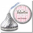 Be My Valentine - Hershey Kiss Valentines Day Sticker Labels thumbnail