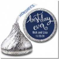 Best Day Ever - Hershey Kiss Bridal Shower Sticker Labels