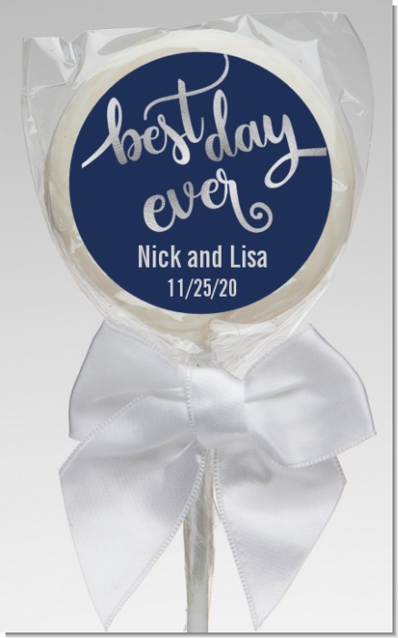 Best Day Ever - Personalized Bridal Shower Lollipop Favors