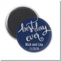 Best Day Ever - Personalized Bridal Shower Magnet Favors