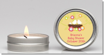 Bird's Nest - Baby Shower Candle Favors