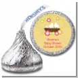 Bird's Nest - Hershey Kiss Baby Shower Sticker Labels thumbnail