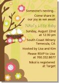 Bird's Nest - Baby Shower Invitations