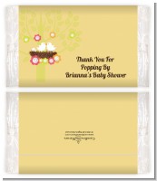 Bird's Nest - Personalized Popcorn Wrapper Baby Shower Favors