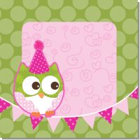 Owl Girl Birthday Party Theme