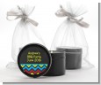 Birthday Boy Chalk Inspired - Birthday Party Black Candle Tin Favors thumbnail