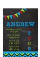 Birthday Boy Chalk Inspired - Birthday Party Petite Invitations thumbnail