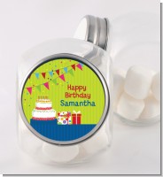 Birthday Cake - Personalized Birthday Party Candy Jar