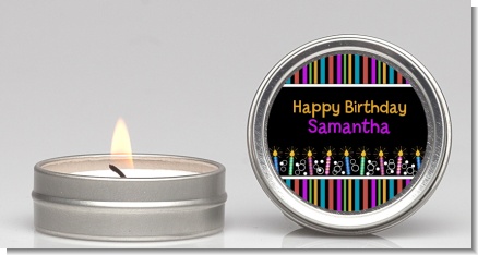 Birthday Wishes - Birthday Party Candle Favors