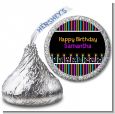 Birthday Wishes - Hershey Kiss Birthday Party Sticker Labels thumbnail