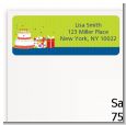 Birthday Cake - Birthday Party Return Address Labels thumbnail