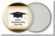 Black & Gold - Personalized Graduation Party Pocket Mirror Favors thumbnail