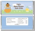 Blooming Baby Boy African American - Personalized Baby Shower Candy Bar Wrappers thumbnail