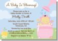 Blooming Baby Girl Asian - Baby Shower Invitations thumbnail