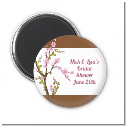 Blossom - Personalized Bridal Shower Magnet Favors