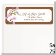 Blossom - Bridal Shower Return Address Labels thumbnail