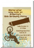 BMX Rider - Birthday Party Petite Invitations