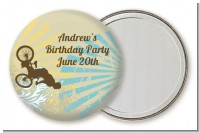 BMX Rider - Personalized Birthday Party Pocket Mirror Favors