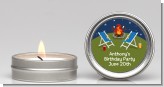 Bonfire - Birthday Party Candle Favors