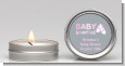 Booties Pink - Baby Shower Candle Favors thumbnail