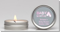 Booties Pink - Baby Shower Candle Favors