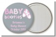 Booties Pink - Personalized Baby Shower Pocket Mirror Favors thumbnail