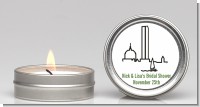 Boston Skyline - Bridal Shower Candle Favors