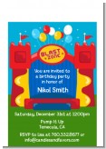 Bounce House - Birthday Party Petite Invitations