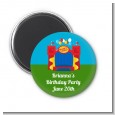 Bounce House - Personalized Birthday Party Magnet Favors thumbnail