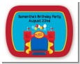 Bounce House - Personalized Birthday Party Rounded Corner Stickers thumbnail