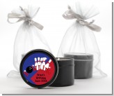 Bowling Boy - Birthday Party Black Candle Tin Favors