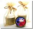 Bowling Boy - Birthday Party Gold Tin Candle Favors thumbnail