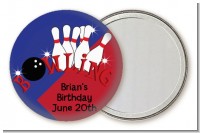Bowling Boy - Personalized Birthday Party Pocket Mirror Favors
