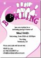 Bowling Girl - Birthday Party Invitations thumbnail