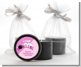 Bowling Girl - Birthday Party Black Candle Tin Favors thumbnail