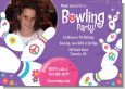 Bowling Party - Photo Birthday Party Invitations thumbnail