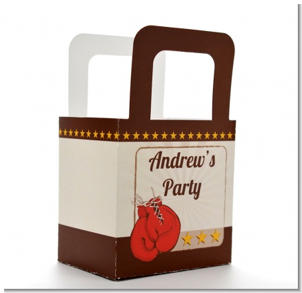 Boxing Gloves - Personalized Birthday Party Favor Boxes