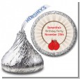 Boxing Gloves - Hershey Kiss Birthday Party Sticker Labels thumbnail