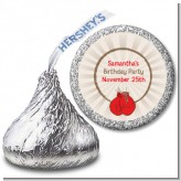 Boxing Gloves - Hershey Kiss Birthday Party Sticker Labels