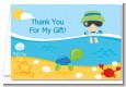 Beach Boy - Birthday Party Thank You Cards thumbnail