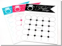 Bridal Shower Bingo Cards