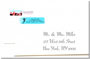 Bridal Shower Return Address Labels