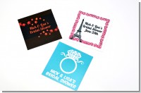 Bridal Shower Favor Tags