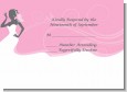 Bridal Silhouette African American - Bridal Shower Response Cards thumbnail