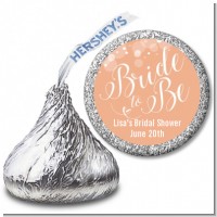 Bride To Be - Hershey Kiss Bridal Shower Sticker Labels