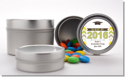 Brilliant Scholar - Custom Graduation Party Favor Tins