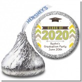 Brilliant Scholar - Hershey Kiss Graduation Party Sticker Labels