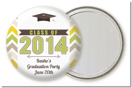 Brilliant Scholar - Personalized Graduation Party Pocket Mirror Favors