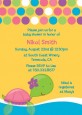 Sea Turtle Girl - Baby Shower Invitations thumbnail